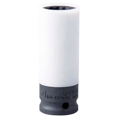 Dado De Impacto Métrico Cuadro De 1/2 Con Protección Nylamid, 13/16, Urrea 7321MPR