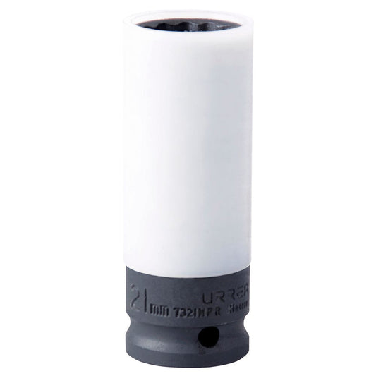 Dado De Impacto Métrico Cuadro De 1/2 Con Protección Nylamid, 13/16, Urrea 7321MPR