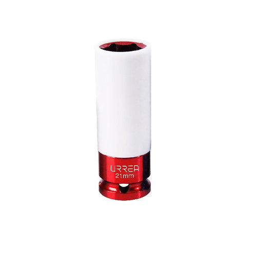 Dado De Impacto Métrico Cuadro De 1/2 Con Protección Nylamid 13/16, Urrea 7321MP