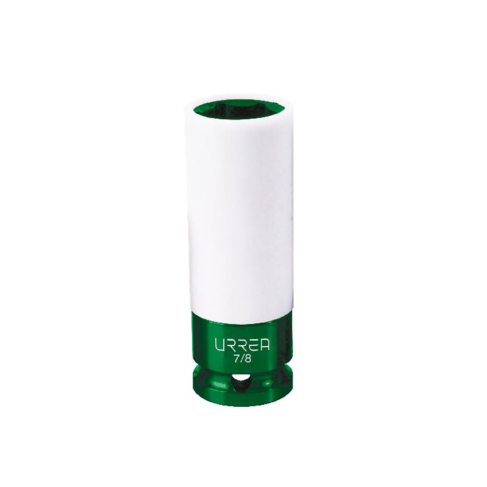 Dado De Impacto En Pulgadas Cuadro De 1/2 Con Protección Nylamid 7/8, Urrea 7328P