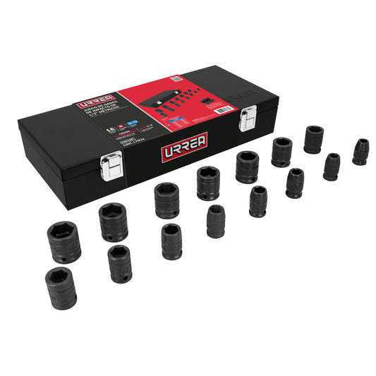 Juego De Dados De Impacto Cuadro De 1/2, 6 Urrea 7401MC