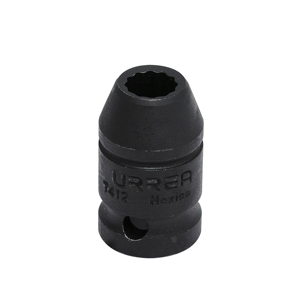 Dado De Impacto Cuadro De 1/2, 12 Puntas, En Urrea 7412