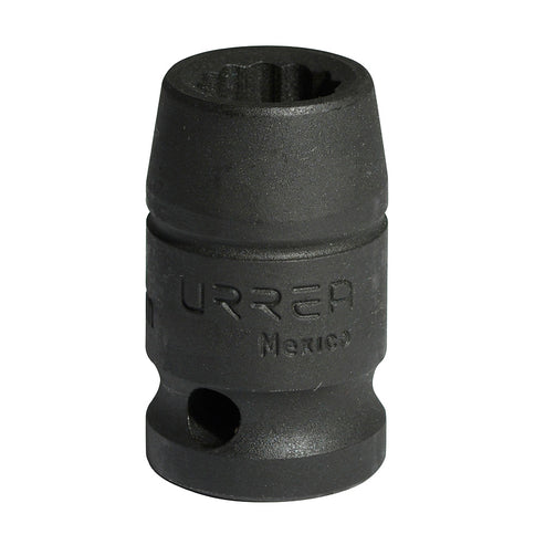 Dado De Impacto Cuadro De 1/2, 12 Puntas, Urrea 7412MT