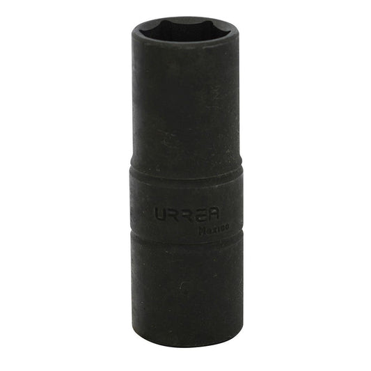 Dado De Impacto Largo Doble Boca Métrico Cuadro De 1/2, 3/4 x 13/16, Urrea 741921MT