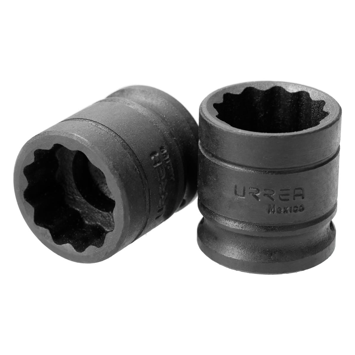 Dado De Impacto Cuadro De 1/2, 6 Puntas, Urrea 7428M