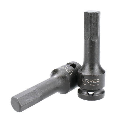 Dado De Impacto Con Punta Hexagonal Cuadro De Urrea 7441-1/2