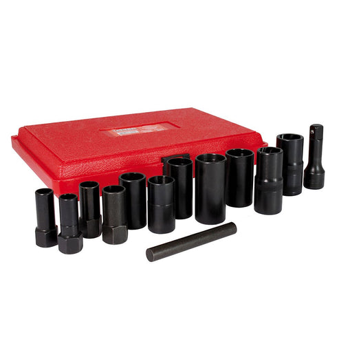 Juego De Extractor Tuercas Barridas 3/8, 13 Piezas, Urrea 74HLR