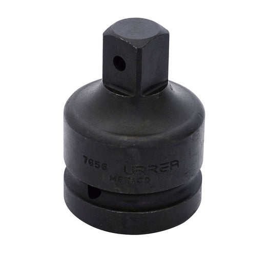 Adaptador Con Barreno Pasado Para Dado De Impacto Cuadro De 1 Hembra A 3/4 Macho, Urrea 7656