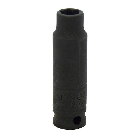 Dado De Impacto Largo Cuadro De 3/8, 6 Puntas, Urrea 7714H