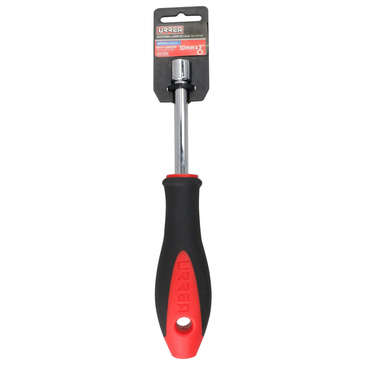Destornillador Con Mango Bimaterial, De Caja Métrico 10 mm x 3, Urrea 8210M