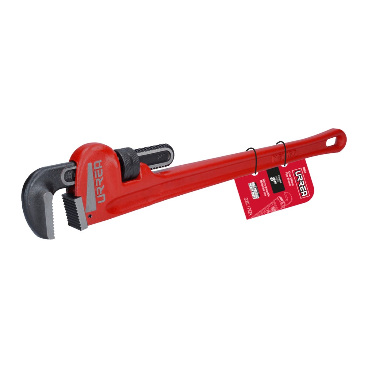 Llave Stillson De Hierro Maleable De 24, Uso Pesado, Urrea 824UI