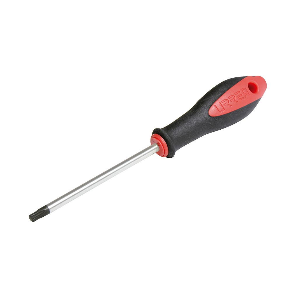 Destornillador Con Mango Bimaterial, Punta Torx Barra Redonda T20 x 4, Urrea 8320W