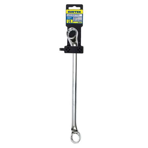 Llave De Estrías Pulido Espejo De 45° Métrica, 12 Puntas, Surtek 851011