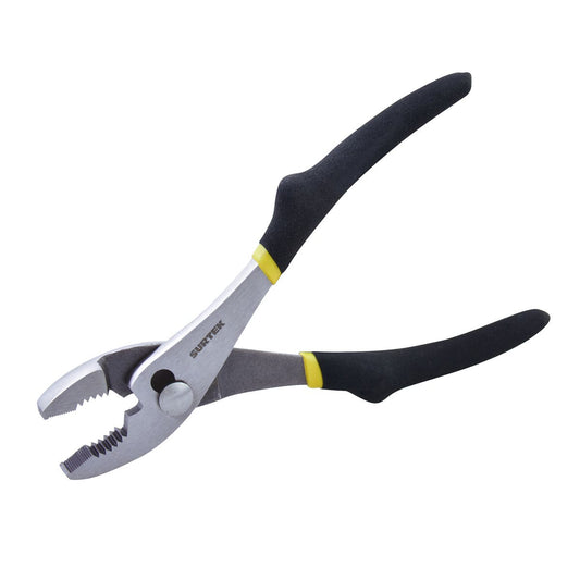 Pinza Para Mecánico Con Mango De Vinil Y Botón De Ajuste De 8, Surtek 908