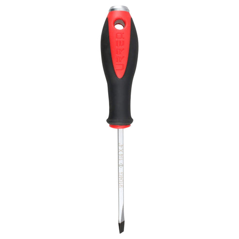 Destornillador Con Mango Bimaterial De Golpe, Punta Plana 1/4 x 4, Urrea 9104G