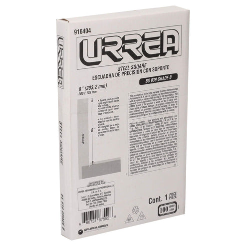 Escuadra De Precisión 8, Urrea 916404