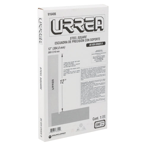 Escuadra De Precisión 12, Urrea 916406