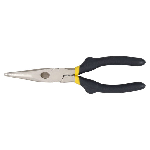 Pinza Para Electricista Con Mango Rubber Grip Punta Larga Corte Lateral De 7, Surtek 927