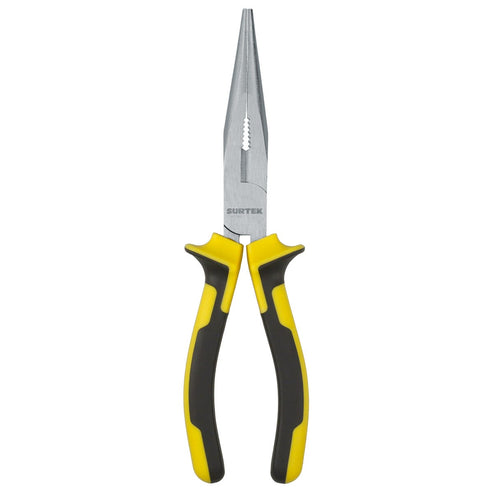 Pinza Con Mango Bimaterial De 1000 V De Puntas Largas, 8, Surtek 928V