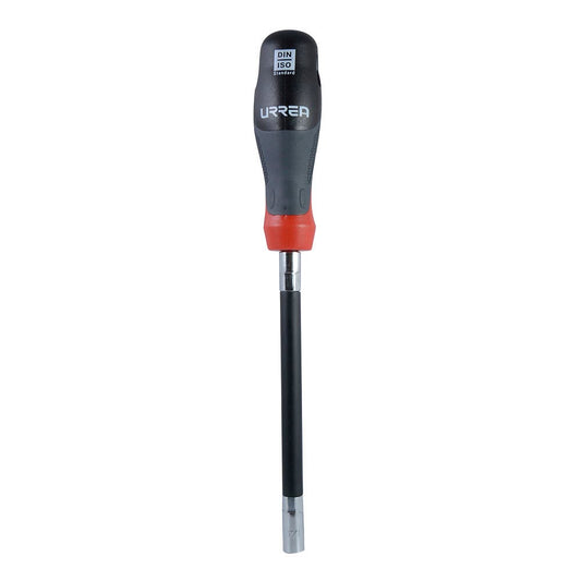 Destornillador Flexible Magnético Con Mango Trimaterial Para Puntas 1/4, Urrea 9300TF