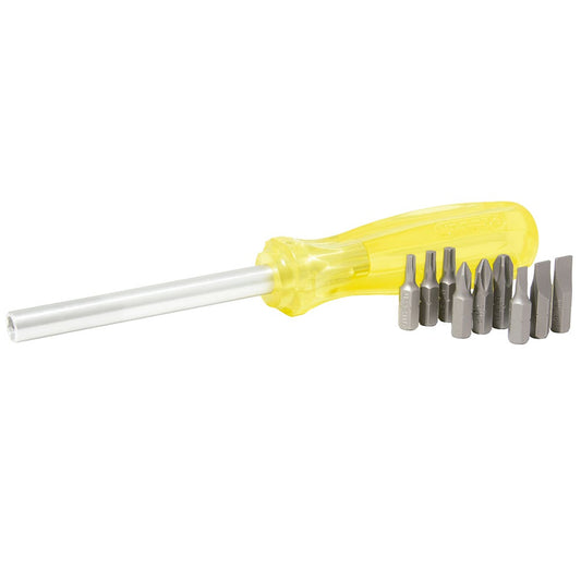 Juego De Destornillador Con Mango Ámbar, Magnético Con Puntas Intercambiables, Urrea 9308