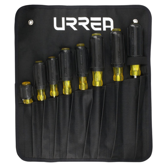 Juego De Destornilladores Con Mango Cushion Grip, Combinados, Urrea 9401D