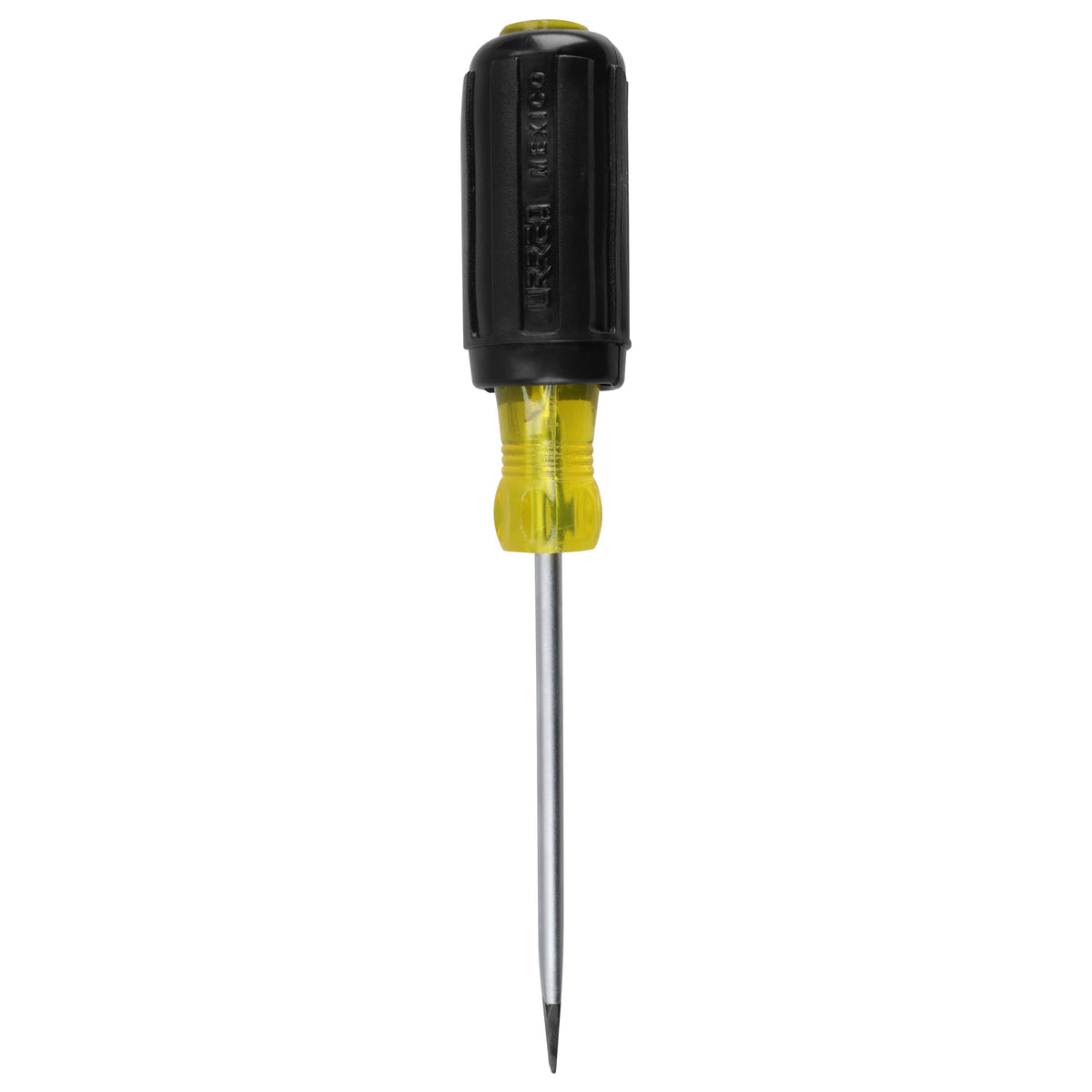 Destornillador Con Mango Cushion Grip, Punta Plana Barra Redonda 3/16 x 4, Urrea 9402