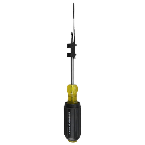Destornillador Con Mango Cushion Grip, Punta Plana Barra Redonda 1/4 x 4, Urrea 9404