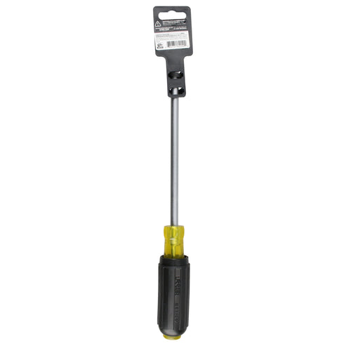 Destornillador Con Mango Cushion Grip, Punta Plana Barra Redonda 3/8 x 8, Urrea 9408