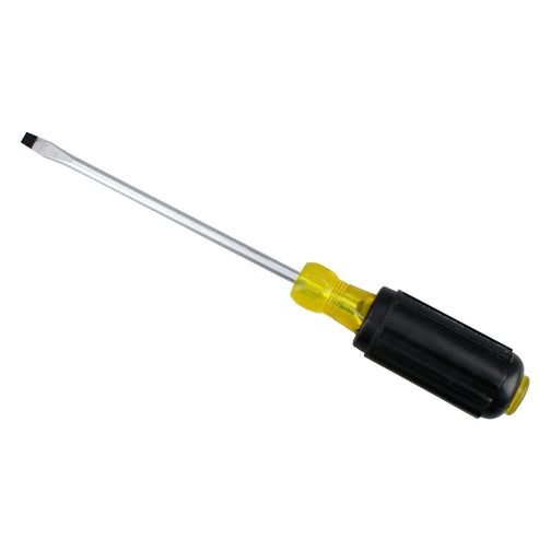 Destornillador Con Mango Cushion Grip, Punta Plana Barra Redonda 1/4 x 6, Urrea 9416