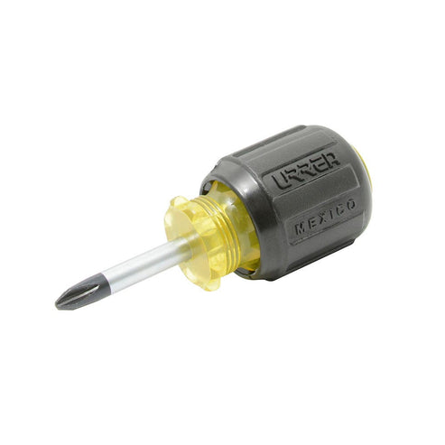 Destornillador Con Mango Cushion Grip, Tipo Trompo Punta Phillips Barra Redonda #2 x 1-3/8, Urrea 9471