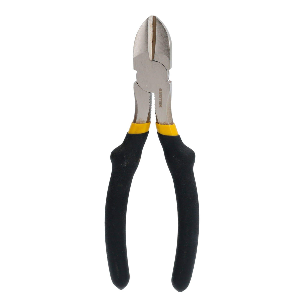 Pinza Para Electricista Con Mango Rubber Grip Corte Diagonal De 7, Surtek 947
