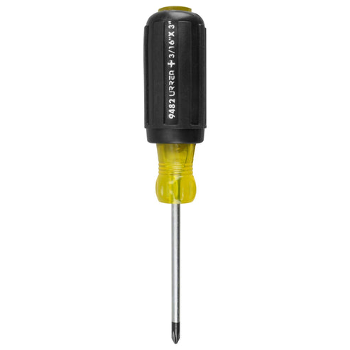 Destornillador Con Mango Cushion Grip, Punta Phillips Barra Redonda #1 x 3, Urrea 9482