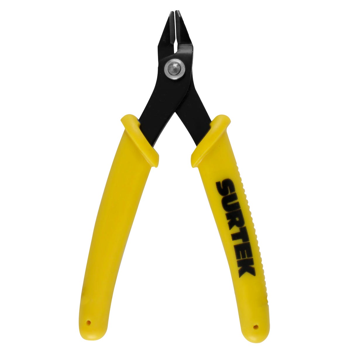 Mini Pinza Para Electrónica Con Mango Bimaterial Corte Diagonal De 5, Surtek 948