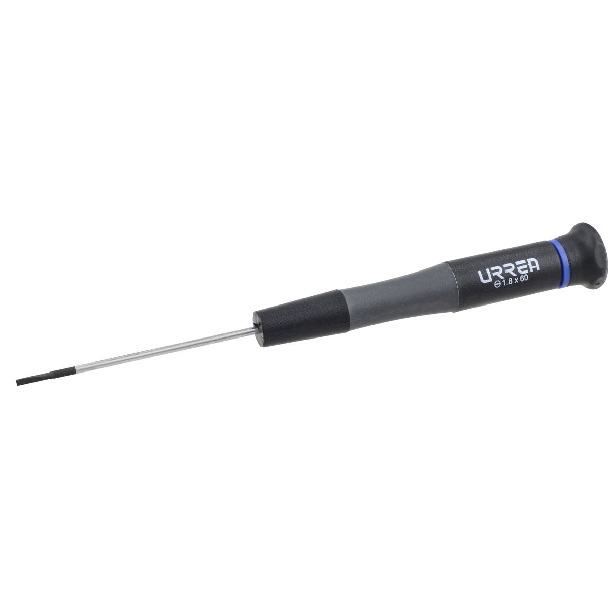 Destornillador De Precisión ESD Anti-estáticos, Punta Plana 9/128 x 2-3/8, Urrea 9505B