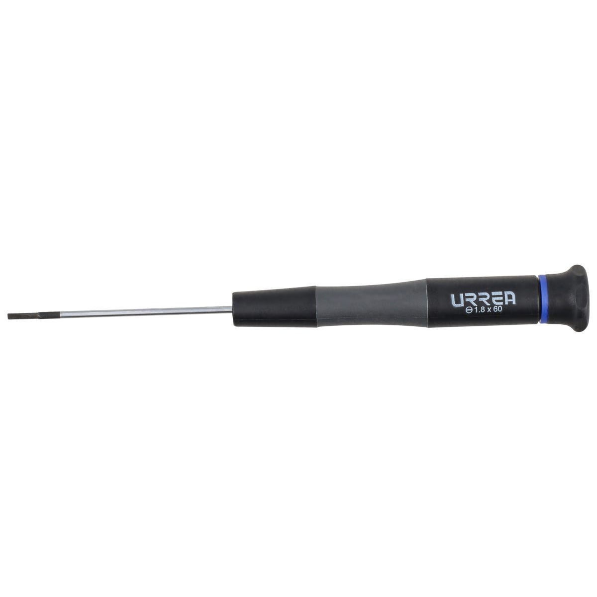 Destornillador De Precisión ESD Anti-estáticos, Punta Plana 9/128 x 2-3/8, Urrea 9505B