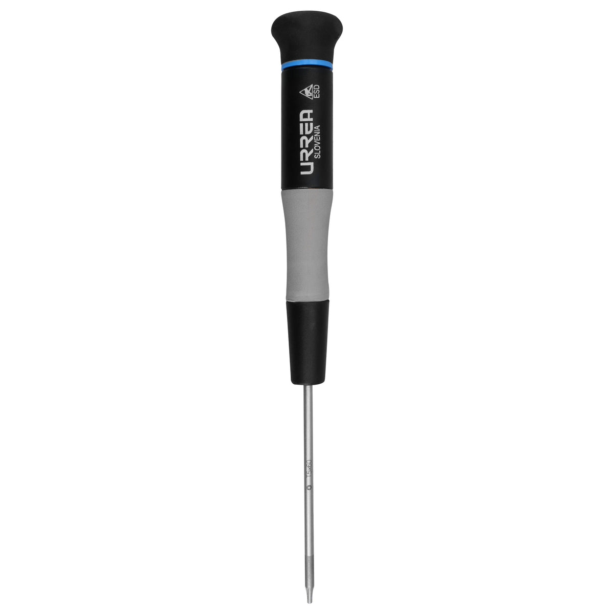 Destornillador De Precisión ESD Anti-estáticos, Punta Torx T5 x 2-3/8, Urrea 9513B