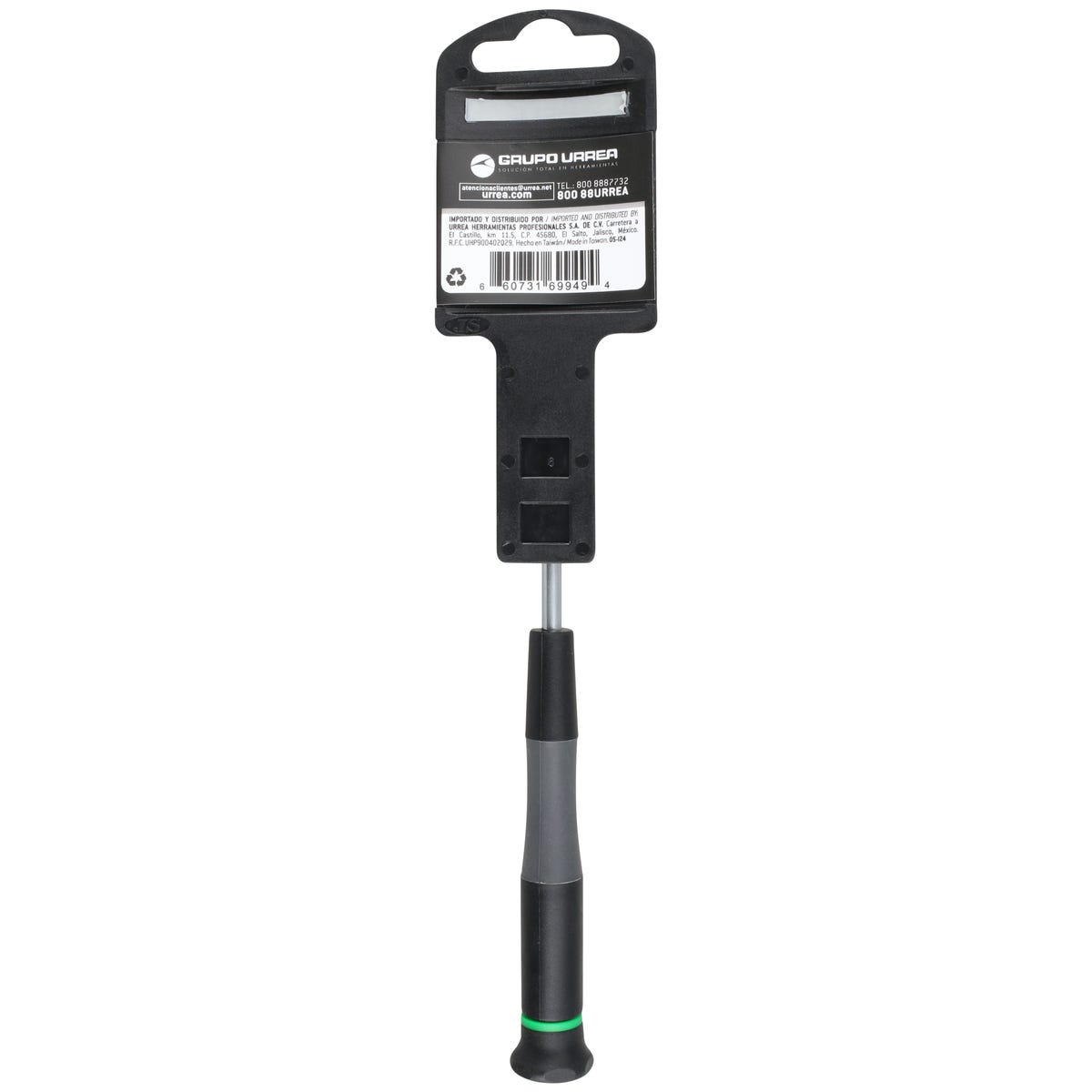 Destornillador De Precisión ESD Anti-estáticos, Punta Torx T6 x 2-3/8, Urrea 9514B