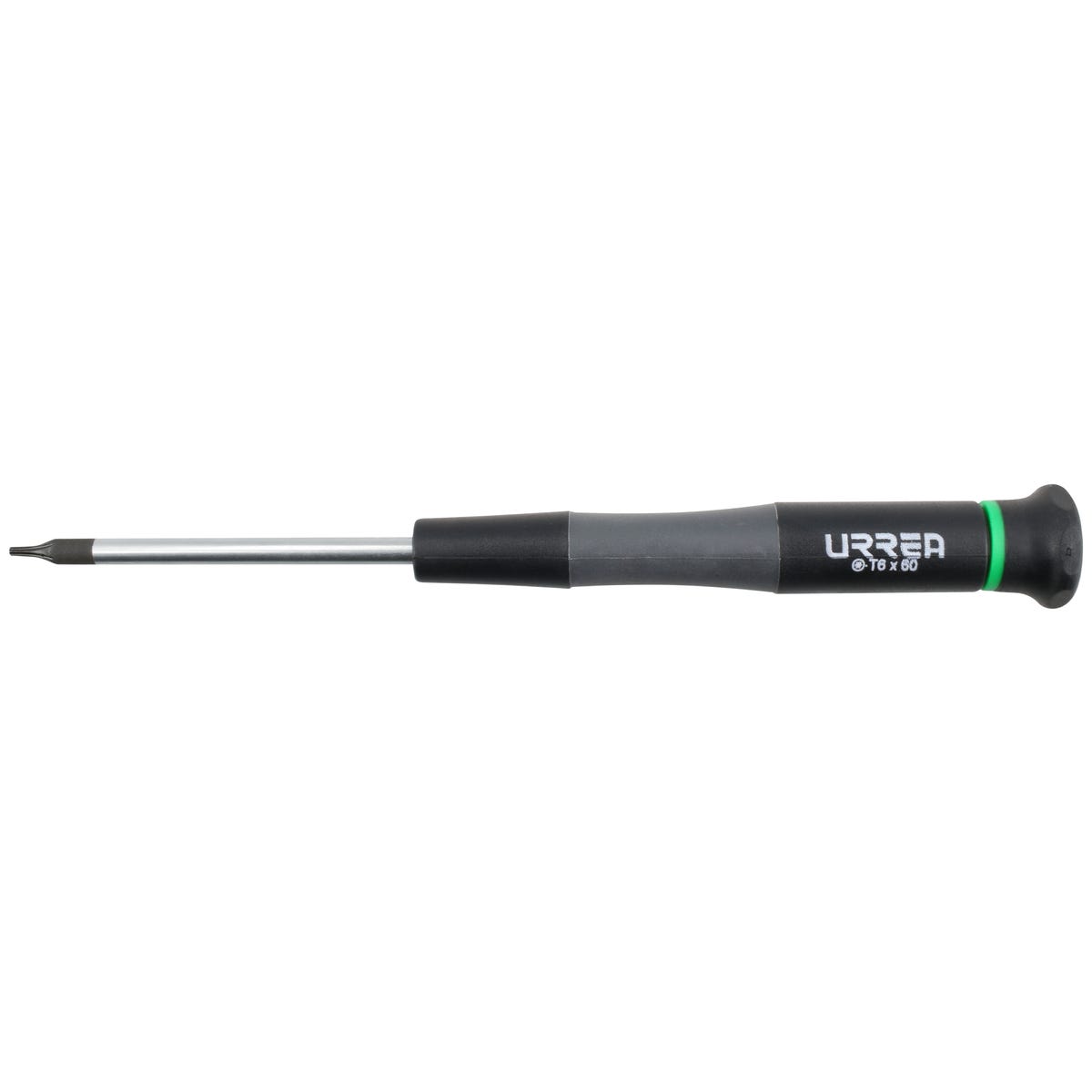 Destornillador De Precisión ESD Anti-estáticos, Punta Torx T6 x 2-3/8, Urrea 9514B