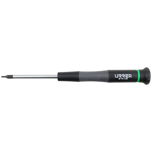 Destornillador De Precisión ESD Anti-estáticos, Punta Torx T6 x 2-3/8, Urrea 9514B