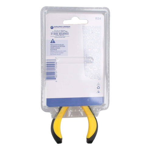 Mini Pinza Para Electrónica Con Mango Bimaterial Punta Aguja De 5-7/8, Surtek 954