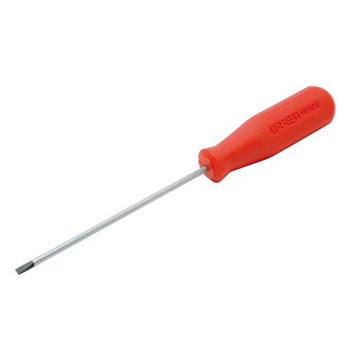 Destornillador Con Mango Rojo, Punta Cabinet Barra Redonda 1/8 x 4, Urrea 9624R