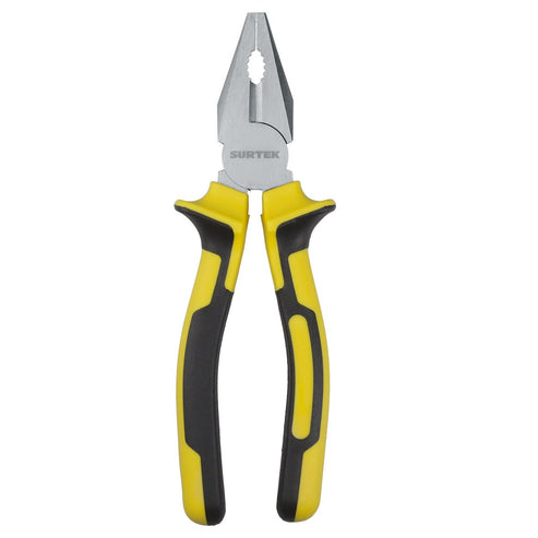Pinza Con Mango Bimaterial De 1000 V De Corte Universal, 8, Surtek 968V