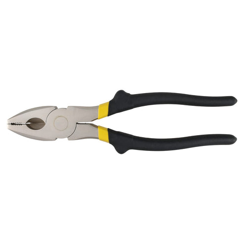 Pinza Para Electricista Con Mango Rubber Grip Nariz Cuadrada Corte Lateral De 8, Surtek 978