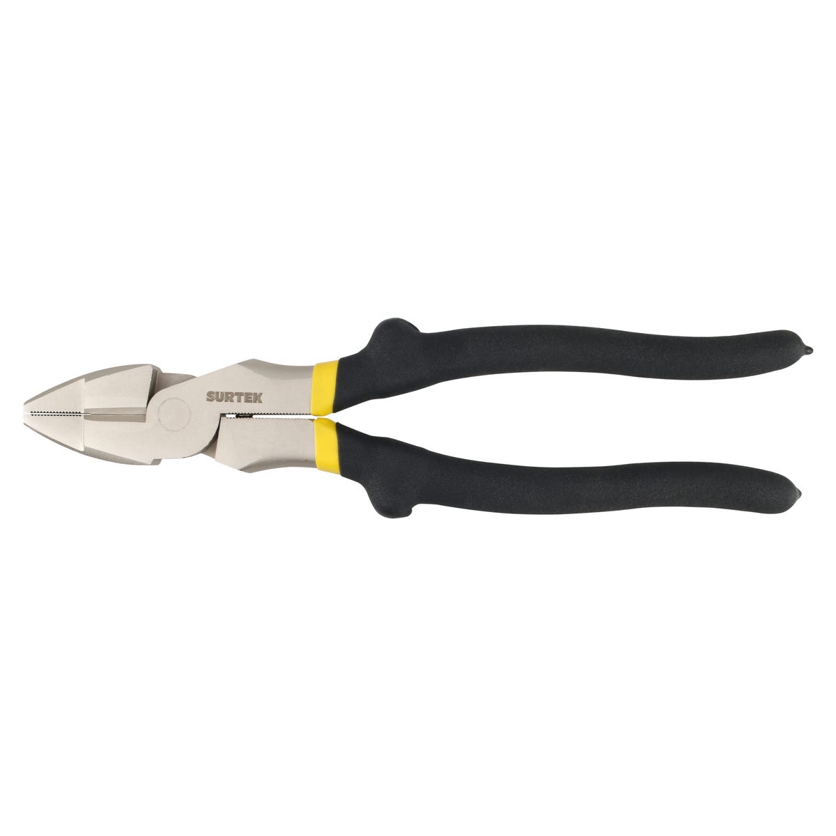 Pinza Para Electricista Con Mango Rubber Grip Corte Lateral Reforzada De 9, Surtek 979R