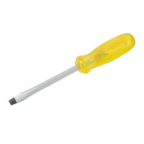 Destornillador Mango Ámbar Punta Plana 3/8" x 12" Urrea 9812