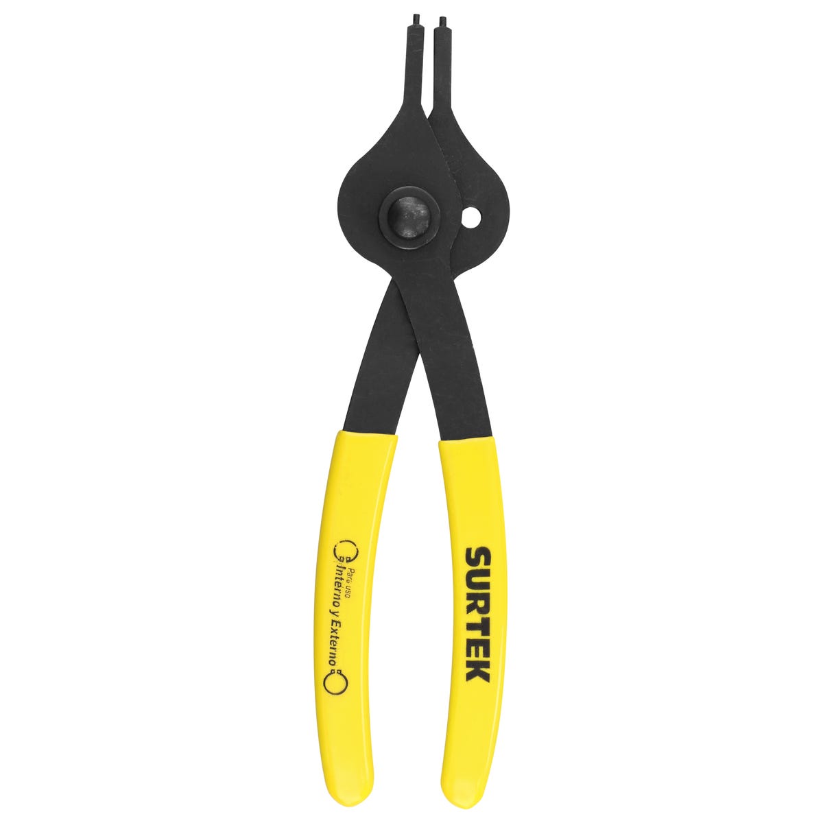Pinza Para Anillos De Retención Convertibles .072 Ángulo De 180°, Surtek 985