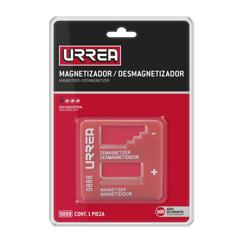 Magnetizador / Desmagnetizador Para Puntas De Destornillador, 2-3/6 x 1-15/16, Urrea 9888