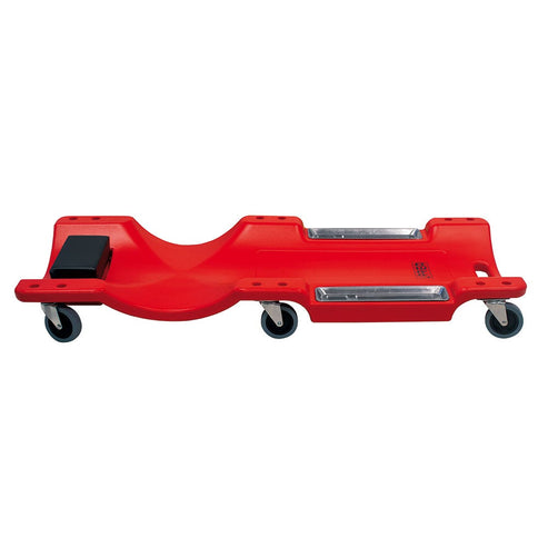 Cama Para Mecánico Plástica, 6 Ruedas Giratorias, Urrea 9991