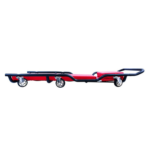 Cama Para Mecánico Acolchonada Ajustable 3 Posiciones, 6 Ruedas Giratorias, Urrea 9995A